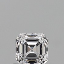 0.51 Carat D-SI1 Asscher Cut Natural Diamond
