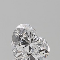 0.70 Carat D-SI1 Heart Shaped Natural Diamond