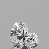 0.54 Carat D-VS1 Heart Shaped Natural Diamond 0.54 Carat D-VS1 Heart Shaped Natural Diamond