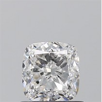 0.94 Carat E-SI1 Cushion Cut Natural Diamond