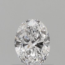 0.51 Carat D-SI1 Oval Natural Diamond