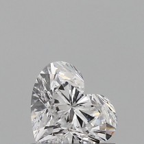 0.56 Carat D-VS2 Heart Shaped Natural Diamond 0.56 Carat D-VS2 Heart Shaped Natural Diamond