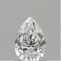 0.61 Carat D-VS2 Pear Shaped Natural Diamond 0.61 Carat D-VS2 Pear Shaped Natural Diamond