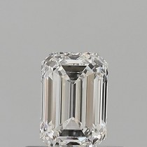 0.55 Carat G-VVS1 Emerald Cut Natural Diamond