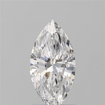 0.72 Carat D-VS1 Marquise Cut Natural Diamond
