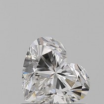 0.82 Carat G-VS2 Heart Shaped Natural Diamond
