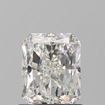0.91 Carat H-VVS1 Radiant Cut Natural Diamond