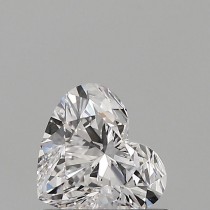 0.61 Carat D-IF Heart Shaped Natural Diamond 0.61 Carat D-IF Heart Shaped Natural Diamond