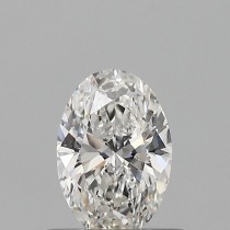 0.51 Carat G-SI1 Oval Natural Diamond