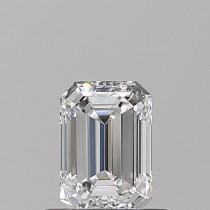 0.54 Carat D-IF Emerald Cut Natural Diamond
