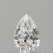 0.52 Carat D-SI1 Pear Shaped Natural Diamond 0.52 Carat D-SI1 Pear Shaped Natural Diamond
