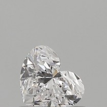 0.50 Carat D-IF Heart Shaped Natural Diamond 0.50 Carat D-IF Heart Shaped Natural Diamond