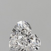 0.62 Carat D-VVS1 Heart Shaped Natural Diamond 0.62 Carat D-VVS1 Heart Shaped Natural Diamond