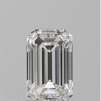 0.81 Carat G-SI1 Emerald Cut Natural Diamond