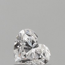 0.55 Carat D-VS1 Heart Shaped Natural Diamond 0.55 Carat D-VS1 Heart Shaped Natural Diamond