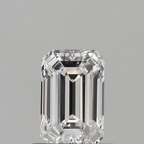0.56 Carat D-VS1 Emerald Cut Natural Diamond 0.56 Carat D-VS1 Emerald Cut Natural Diamond