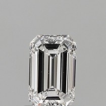 0.61 Carat E-VS2 Emerald Cut Natural Diamond