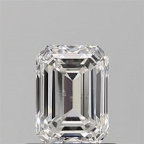 0.90 Carat E-SI1 Emerald Cut Natural Diamond