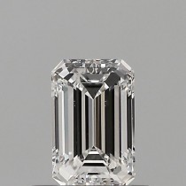 0.56 Carat F-VS2 Emerald Cut Natural Diamond 0.56 Carat F-VS2 Emerald Cut Natural Diamond