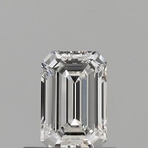 0.56 Carat F-VVS1 Emerald Cut Natural Diamond 0.56 Carat F-VVS1 Emerald Cut Natural Diamond
