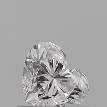0.60 Carat E-VS1 Heart Shaped Natural Diamond 0.60 Carat E-VS1 Heart Shaped Natural Diamond