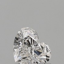 0.61 Carat F-VVS2 Heart Shaped Natural Diamond 0.61 Carat F-VVS2 Heart Shaped Natural Diamond