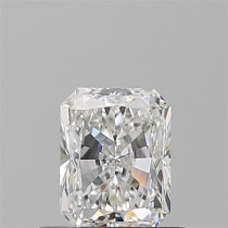 0.72 Carat E-VVS2 Radiant Cut Natural Diamond