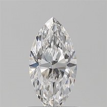 0.72 Carat D-VS2 Marquise Cut Natural Diamond