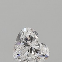 0.53 Carat D-SI1 Heart Shaped Natural Diamond 0.53 Carat D-SI1 Heart Shaped Natural Diamond