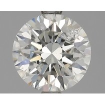 1.95 Carat I-SI2 Round Natural Diamond