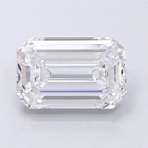 Lab Created 1.91 Carat D-VS1 Emerald Cut Diamond Lab Created 1.91 Carat D-VS1 Emerald Cut Diamond