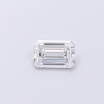Lab Created 0.22 Carat D-VVS2 Emerald Cut Diamond Lab Created 0.22 Carat D-VVS2 Emerald Cut Diamond