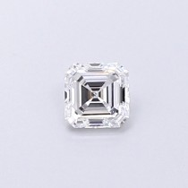 Lab Created 0.28 Carat D-VS1 Asscher Cut Diamond Lab Created 0.28 Carat D-VS1 Asscher Cut Diamond