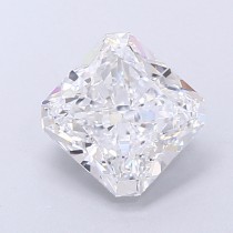 Lab Created 2.40 Carat D-VS1 Radiant Cut Diamond