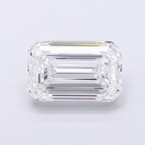 Lab Created 2.14 Carat D-VVS2 Emerald Cut Diamond Lab Created 2.14 Carat D-VVS2 Emerald Cut Diamond