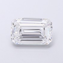 Lab Created 2.00 Carat D-VS1 Emerald Cut Diamond