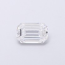 Lab Created 0.46 Carat D-VVS2 Emerald Cut Diamond Lab Created 0.46 Carat D-VVS2 Emerald Cut Diamond