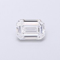 Lab Created 0.40 Carat D-VVS2 Emerald Cut Diamond Lab Created 0.40 Carat D-VVS2 Emerald Cut Diamond