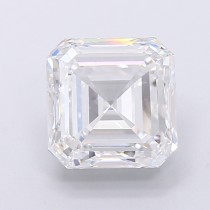 Lab Created 4.00 Carat E-VS1 Asscher Cut Diamond Lab Created 4.00 Carat E-VS1 Asscher Cut Diamond