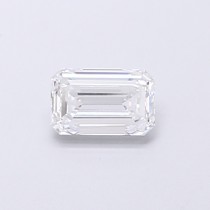 Lab Created 0.41 Carat D-VVS2 Emerald Cut Diamond Lab Created 0.41 Carat D-VVS2 Emerald Cut Diamond