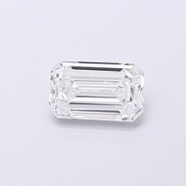 Lab Created 0.39 Carat D-VS1 Emerald Cut Diamond Lab Created 0.39 Carat D-VS1 Emerald Cut Diamond