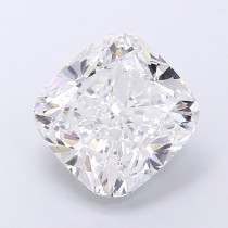 Lab Created 4.19 Carat E-VVS2 Cushion Cut Diamond Lab Created 4.19 Carat E-VVS2 Cushion Cut Diamond