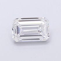 Lab Created 0.78 Carat E-VVS2 Emerald Cut Diamond Lab Created 0.78 Carat E-VVS2 Emerald Cut Diamond