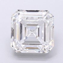 Lab Created 4.93 Carat E-VVS2 Asscher Cut Diamond Lab Created 4.93 Carat E-VVS2 Asscher Cut Diamond