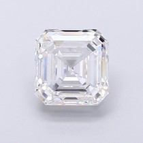 Lab Created 1.61 Carat E-VS2 Asscher Cut Diamond Lab Created 1.61 Carat E-VS2 Asscher Cut Diamond