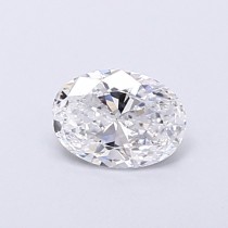 Lab Created 0.48 Carat D-VS1 Oval Diamond Lab Created 0.48 Carat D-VS1 Oval Diamond