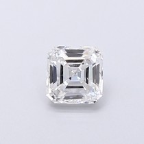 Lab Created 0.48 Carat E-VVS2 Asscher Cut Diamond Lab Created 0.48 Carat E-VVS2 Asscher Cut Diamond