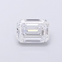 Lab Created 0.61 Carat D-VVS2 Emerald Cut Diamond Lab Created 0.61 Carat D-VVS2 Emerald Cut Diamond