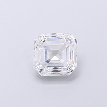Lab Created 0.48 Carat D-VS1 Asscher Cut Diamond Lab Created 0.48 Carat D-VS1 Asscher Cut Diamond