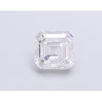 Lab Created 0.59 Carat D-SI1 Asscher Cut Diamond Lab Created 0.59 Carat D-SI1 Asscher Cut Diamond